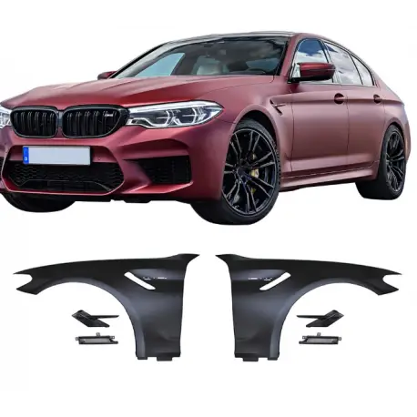 Quantité Limitée SET DEUX AILES AVANT LOOK M5 BMW SÉRIE 5 G30 G31 (17-22) BERLINE - TOURING - LA PAIRE GAUCHE - DROIT - AUSSI POUR LCI