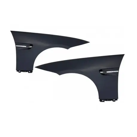 Populaire SET DEUX AILES AVANT LOOK M3 BMW SÉRIE 3 E92 E93 (06-14) COUPE - CABRIOLET - LA PAIRE GAUCHE - DROIT