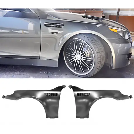 SET DEUX AILES AVANT LOOK M5 BMW SÉRIE 5 E60 E61 (03-10) BERLINE - TOURING - LA PAIRE GAUCHE - DROIT Acheter Direct