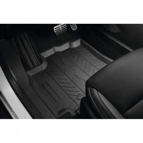 TAPIS DE SOL CAOUTCHOUC D'ORIGINE RENAULT POUR RENAULT ARKANA (21-22) - NOIR - CAOUTCHOUC - 4 PIECES Quantité Limitée