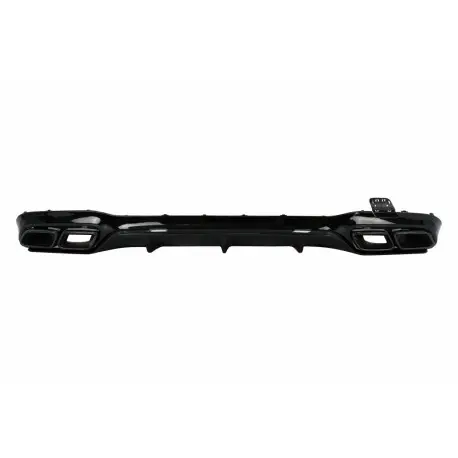 Offre Exclusive DIFFUSEUR + EMBOUTS LOOK E63 AMG MERCEDES CLASSE E W213 BERLINE (16-20) AVEC PACK AMG - AVEC EMBOUTS NOIR
