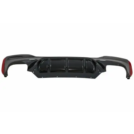 Retour Gratuit DIFFUSEUR ARRIÈRE LOOK M5 GAUCHE-DROIT POUR BMW SÉRIE 5 G30 - G31 (17-23) AVEC PACK M - NOIR BRILLANT