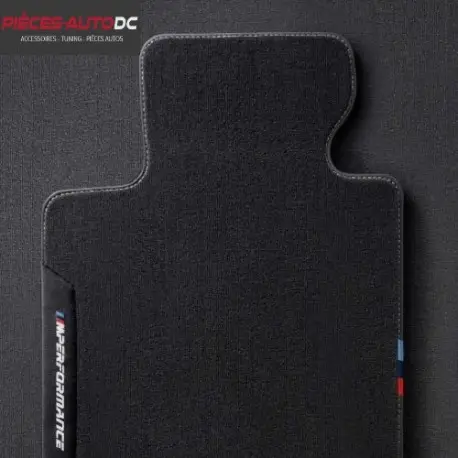 TAPIS DE SOL D'ORIGINE BMW POUR BMW M PERFORMANCE SERIE 1 F40 - 5 PORTES - SERIE 2 F44 GRAND COUPE - NOIR - TEXTILE - 4 PIECES Top Vente