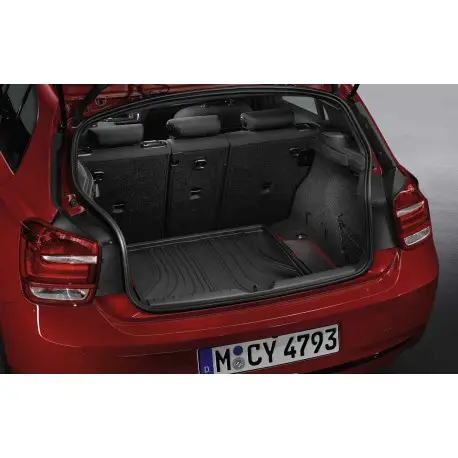 Prix Bas TAPIS DE COFFRE D'ORIGINE BMW POUR BMW SERIE 1 F20 F21 (11-19) AUSSI LCI - NOIR-ROUGE