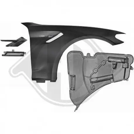 Nouvelle Collection AILE AVANT DROIT LOOK M5 POUR BMW SÉRIE 5 G30 G31 (17-23) BERLINE - TOURING