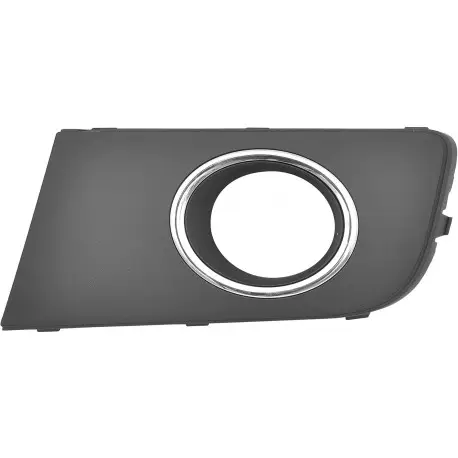 Dernier Modèle GRILLE ANTIBROUILLARD GAUCHE DE PARE CHOC AVANT VW AMAROK (10-14) - NOIR/CHROME