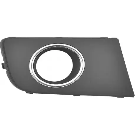 GRILLE ANTIBROUILLARD DROITE DE PARE CHOC AVANT VW AMAROK (10-14) - NOIR/CHROME Prix Bas