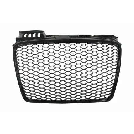 Satisfait Ou Remboursé CALANDRE AVANT LOOK RS4 FULL NOIR POUR AUDI A4 8E B7 (04-07)