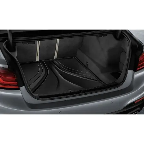 TAPIS DE PROTECTION DE COFFRE D'ORIGINE BMW POUR BMW SERIE 5 G30 BERLINE (16-21) AUSSI LCI - NOIR - AUSSI M5 F90 Nouveauté