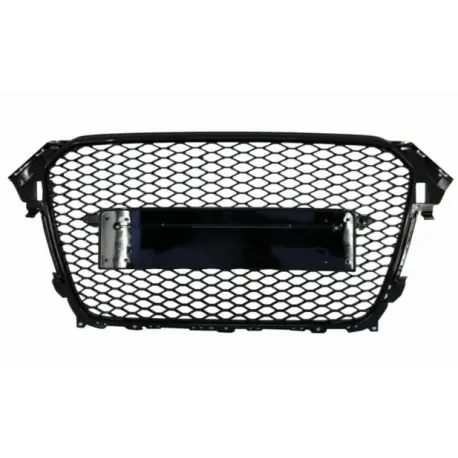 CALANDRE AVANT LOOK RS4 NOIR POUR AUDI A4 B8 8K (12-15) - POUR PDC Meilleur Prix
