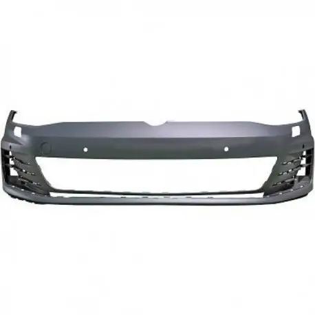 PARE CHOC AVANT GTD GTI NU VW GOLF 7 BERLINE/VARIANT (12-17) - A PEINDRE - AVEC LAVE PHARE - AVEC PDC - POUR GTI / GTD Retour Gratuit