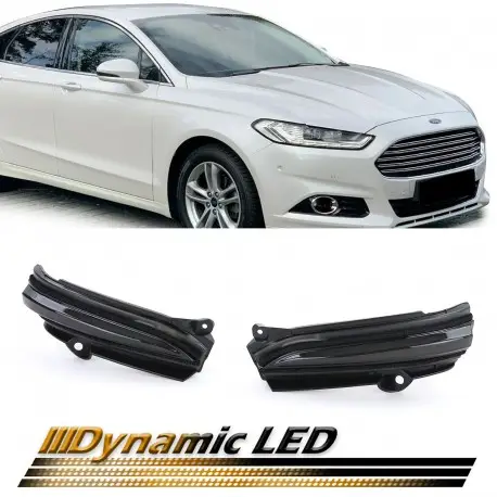Bon Plan SET DE DEUX CLIGNOTANTS DE RÉTROVISEUR DYNAMIQUE POUR FORD FUSION (05-13) - MONDEO 5 (13-)