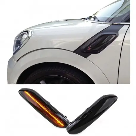 Prix Cassé SET DE DEUX CLIGNOTANTS DE RÉTROVISEUR DYNAMIQUE POUR MINI COUNTRYMAN R60/61 PACEMAN (12-17)