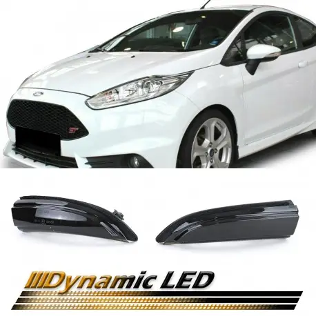 Achetez Aujourd’hui SET DE DEUX CLIGNOTANTS DE RÉTROVISEUR DYNAMIQUE POUR FORD FIESTA 6 (09-17)