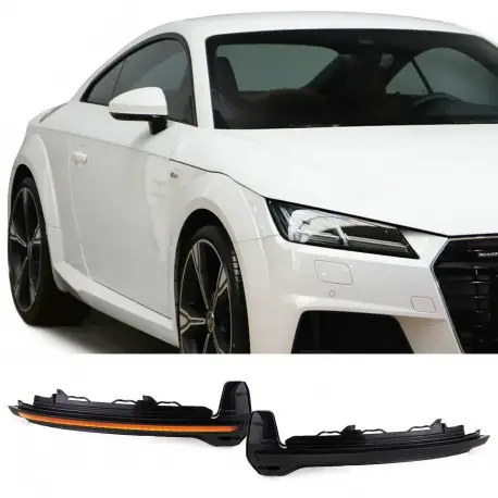 SET DE DEUX CLIGNOTANTS DE RÉTROVISEUR DYNAMIQUE POUR AUDI TT 8S (16-21) - AUDI R8 4S (16-18) Affaire À Saisir