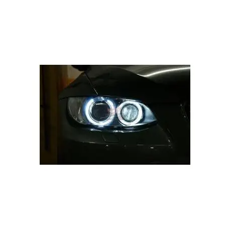 SET ANGEL EYES LED H8 20W GOLD POUR BMW E81 E82 E84 E92 E93 E90 E60 E70 Nouvelle Collection