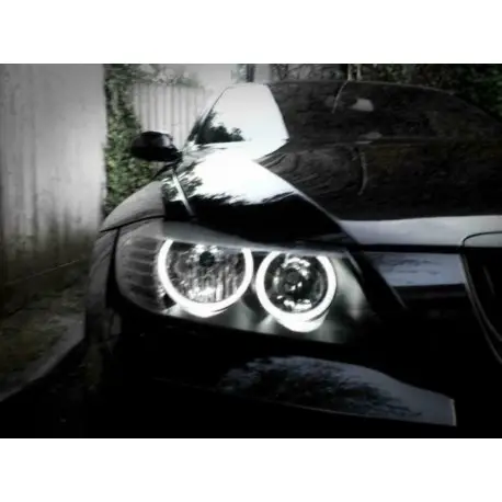 Prix Choc SET ANGEL EYES LED 20W BMW SERIE 3 E90 E91 LCI (08-11) - AVEC HALOGENE