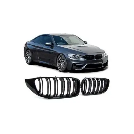 SET CALANDRE NOIR BRILLANT LOOK M4 BMW SÉRIE 4 F32 F33 (14-) Must-Have