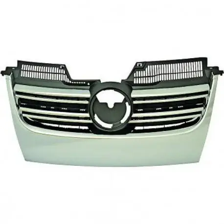 CALANDRE DESIGN LOOK JETTA - CHROME VW GOLF 5 - POUR PARE CHOC GTI / GT / JETTA - LOOK US Offre Exclusive