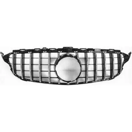 Acheter En Ligne CALANDRE AVANT DESIGN LOOK GT-R POUR MERCEDES CLASSE C W205 (14-18)