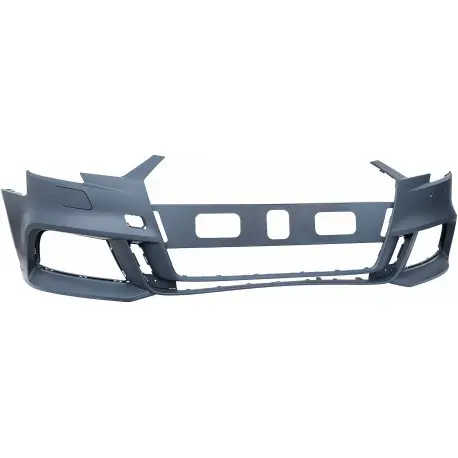 Meilleur Prix PARE-CHOCS AVANT NU S-LINE POUR AUDI A3 8V (16-20) - CABRIOLET - BERLINE - SANS PDC - POUR LAVE-PHARE