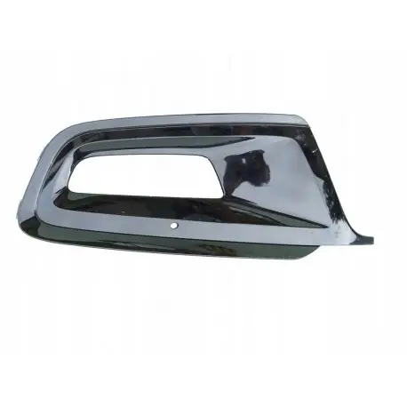 GRILLE DROITE DE PARE CHOC AVANT VW POLO 6C (14-17) - NOIR BRILLANT - POUR PARE-CHOCS R-LINE Bon Plan