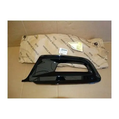 GRILLE GAUCHE DE PARE CHOC AVANT VW POLO 6C (14-17) - NOIR BRILLANT - POUR PARE-CHOCS R-LINE Prix Bas