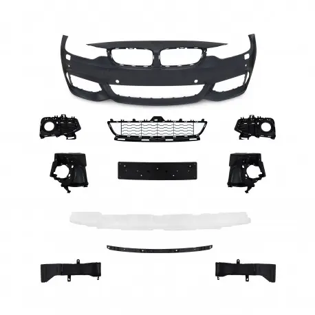 Vente Directe PARE-CHOCS AVANT LOOK PACK M POUR BMW SÉRIE 4 F32/F33/F36 (14-19) - POUR PDC - POUR LAVE-PHARE