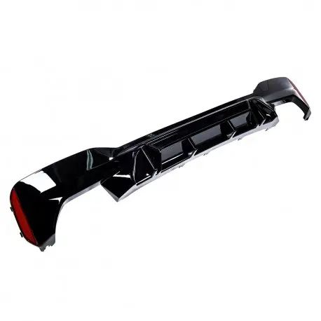 Livraison Express DIFFUSEUR ARRIÈRE LOOK M5 COMPETITION GAUCHE-DROIT POUR BMW SÉRIE 5 G30 G31 (17-23) AVEC PACK M - NOIR BRILLANT COMPETITION