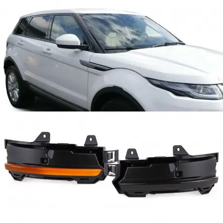 SET DE DEUX CLIGNOTANTS DE RÉTROVISEUR DYNAMIQUE POUR LAND RANGE ROVER DISCOVERY EVOQUE Remise