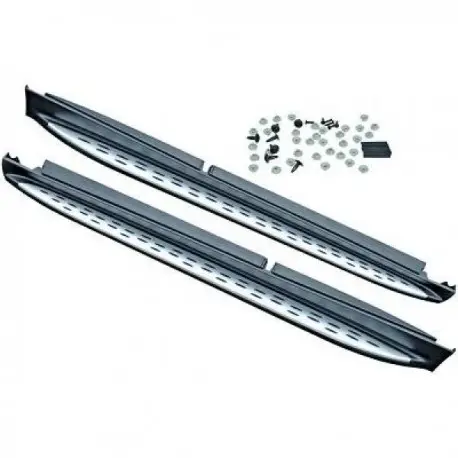 Must-Have SET DE 2 MARCHE PIEDS MERCEDES CLASSE M / ML W166 (11-15) & GLE W166 SUV (16-19)- AVEC MATERIEL DE FIXATION