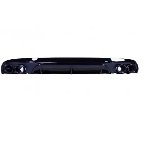 Commande En Gros DIFFUSEUR NOIR BRILLANT + EMBOUTS NOIR LOOK E53 AMG MERCEDES CLASSE E COUPE CABRIOLET (16-22) A238 C238 W238 - AVEC PACK AMG