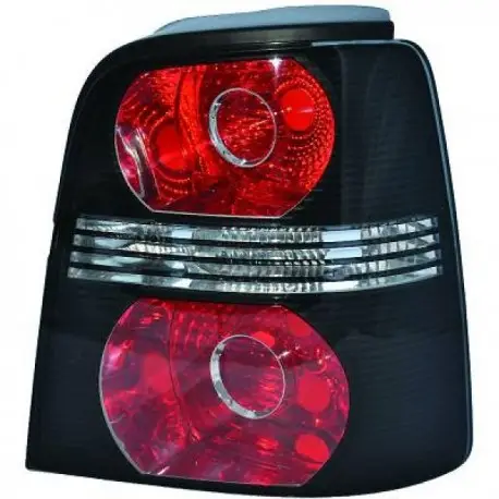 Prix Bas FEUX ARRIERES GAUCHE-VW TOURAN (03-10) ROUGE - NOIR
