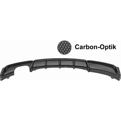 Retour Gratuit DIFFUSEUR LOOK M-PERFORMANCE DOUBLE GAUCHE LOOK CARBONE POUR BMW SÉRIE 3 F30/F31 (11-19)