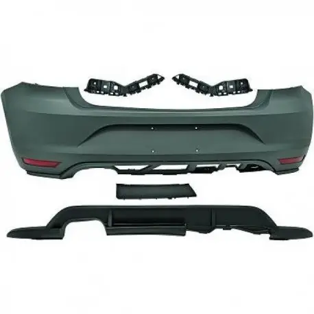 PARE CHOCS ARRIERE LOOK POLO 6C GTI POUR VW POLO 6R & POLO 6C (09-17) - SANS PDC Nouvelle Collection