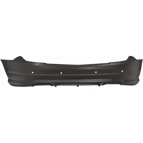 Offre Limitée PARE-CHOCS ARRIERE MERCEDES CLASSE C W204 BERLINE/COUPE (07-14) OPTIQUE C63 - A PEINDRE - AVEC PDC - ECHAPPEMENT GAUCHE/DROITE