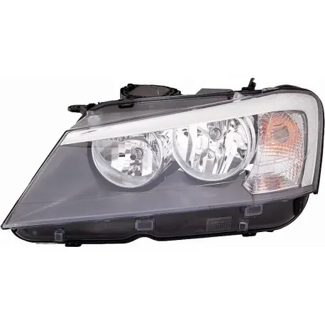 Dernier Modèle PHARE AVANT DROIT HALOGÈNE POUR BMW X3 F25 (10-14) - MARQUE DE PREMIÈRE MONTE - H7/H7