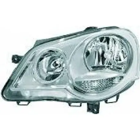 Must-Have PHARE AVANT GAUCHE VW POLO 9N3 (05-09) - DEPO/TYC - H7/H1 - PAS POUR GTI