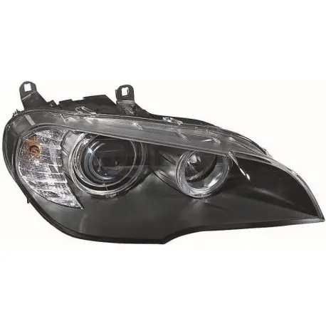 PHARE AVANT GAUCHE HALOGÈNE POUR BMW X5 E70 LCI (10-13) - MARQUE RÉPLIQUE: DEPO/TYC - H7/H1 Prix Choc