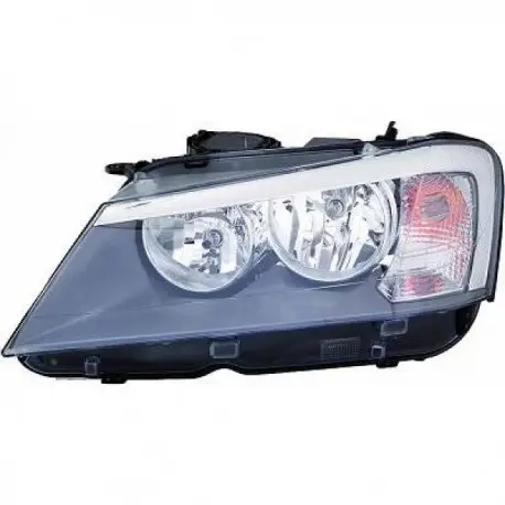 Acheter En Ligne PHARE AVANT GAUCHE HALOGÈNE POUR BMW X3 F25 (10-14) - MARQUE RÉPLIQUE: DEPO/TYC - H7/H7
