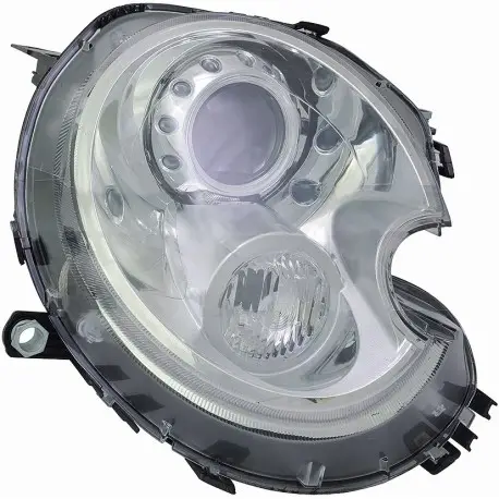 Vente Directe PHARE AVANT GAUCHE XÉNON POUR MINI COOPER ONE CLUBMAN R55 R56 R57 (06-14) - D1S - CLIGNOTANT BLANC - MARQUE: DEPO/TYCS