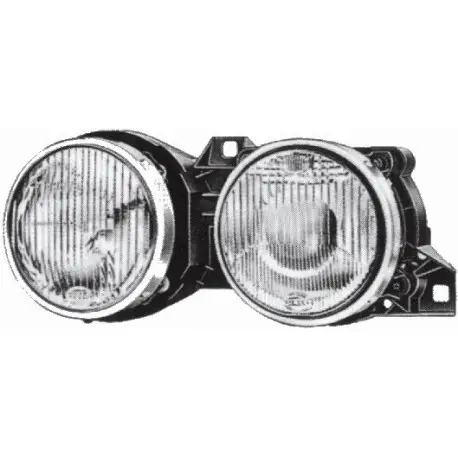 PHARE AVANT DROIT POUR BMW SÉRIE 3 E30 (87-94) - MARQUE DE PREMIÈRE MONTE - H1/H1 Must-Have