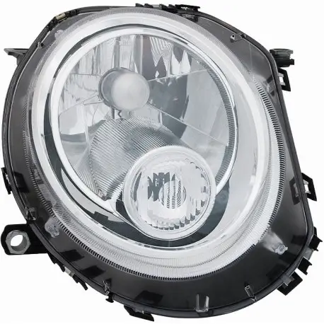 Super Prix PHARE AVANT DROIT HALOGÈNE POUR MINI COOPER ONE CLUBMAN R55 R56 R57 (06-14) - H4 - CLIGNOTANT BLANC - MARQUE: DEPO/TYC