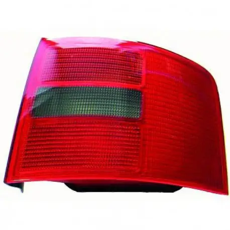 Offre Exclusive FEU ARRIERE GAUCHE AUDI A6 C5 4B (97-04) - SANS PORTE AMPOULE - BREAK - AVANT - ROUGE/GRIS