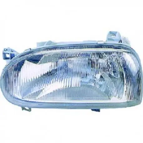 PHARE AVANT DROIT VW GOLF 3 - III (91-97) - H4 - DEPO/TYC - AVEC REGLAGE HAUTEUR Offre Exclusive