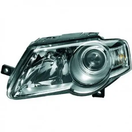 Satisfait Ou Remboursé PHARE AVANT DROIT HALOGENE VW PASSAT 3C B6 (05-10) - DEPO/TYC - H7/H7 - AVEC REGLAGE DE HAUTEUR