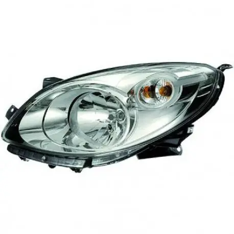PHARE AVANT DROIT RENAULT TWINGO (07-11) - CHROME - H4 - MARQUE DE PREMIERE MONTE Réduction