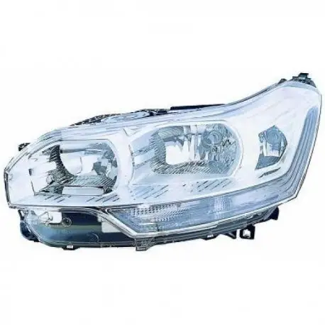 Offre Du Jour PHARE AVANT GAUCHE CITROEN C5 (08-10) - H1&H7&H7 - AVEC REGLAGE HAUTEUR - DEPO/TYC