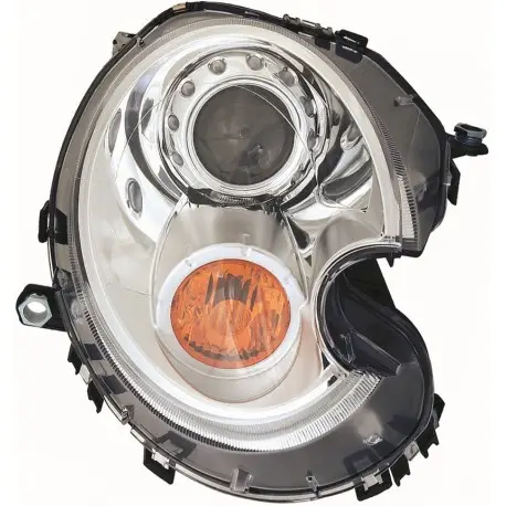 PHARE AVANT GAUCHE XÉNON POUR MINI COOPER ONE CLUBMAN R55 R56 R57 (06-14) - D1S - CLIGNOTANT ORANGE - MARQUE: DEPO/TYCS Seulement Aujourd’hui