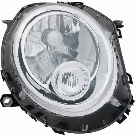 PHARE AVANT GAUCHE HALOGÈNE POUR MINI COOPER ONE CLUBMAN R55 R56 R57 (06-14) - H4 - CLIGNOTANT BLANC - MARQUE: DEPO/TYC Affaire À Saisir